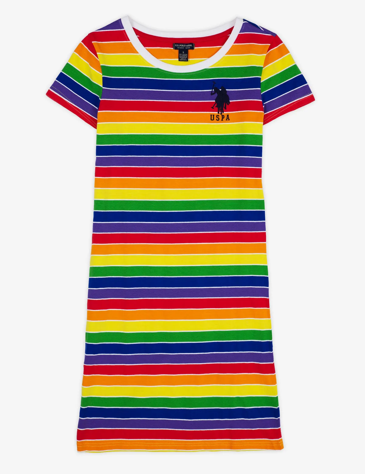 RAINBOW STRIPE DRESS sold by U.S. Polo Assn. product image thumbnail 5