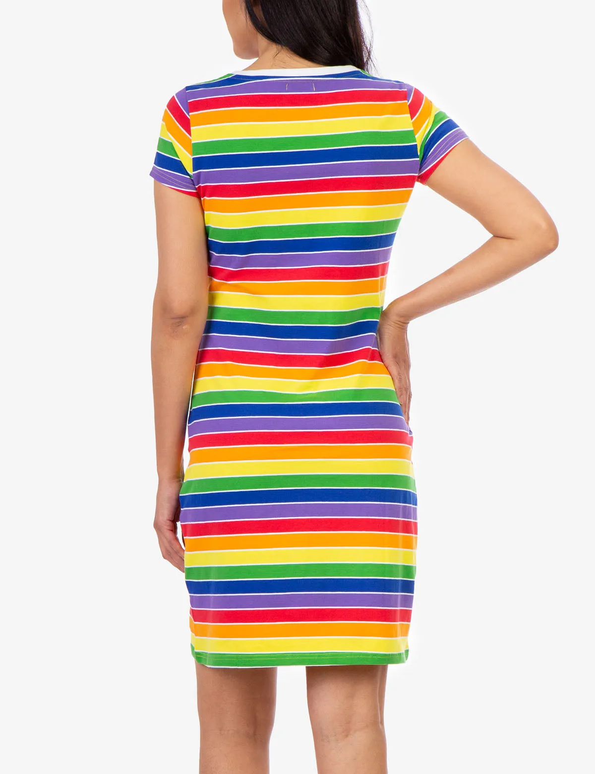 RAINBOW STRIPE DRESS sold by U.S. Polo Assn. product image thumbnail 4