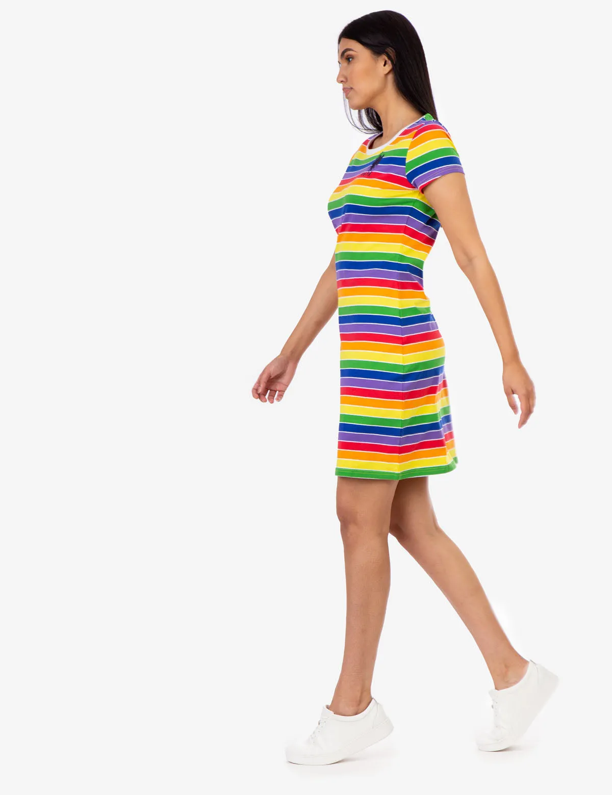 RAINBOW STRIPE DRESS sold by U.S. Polo Assn. product image thumbnail 3