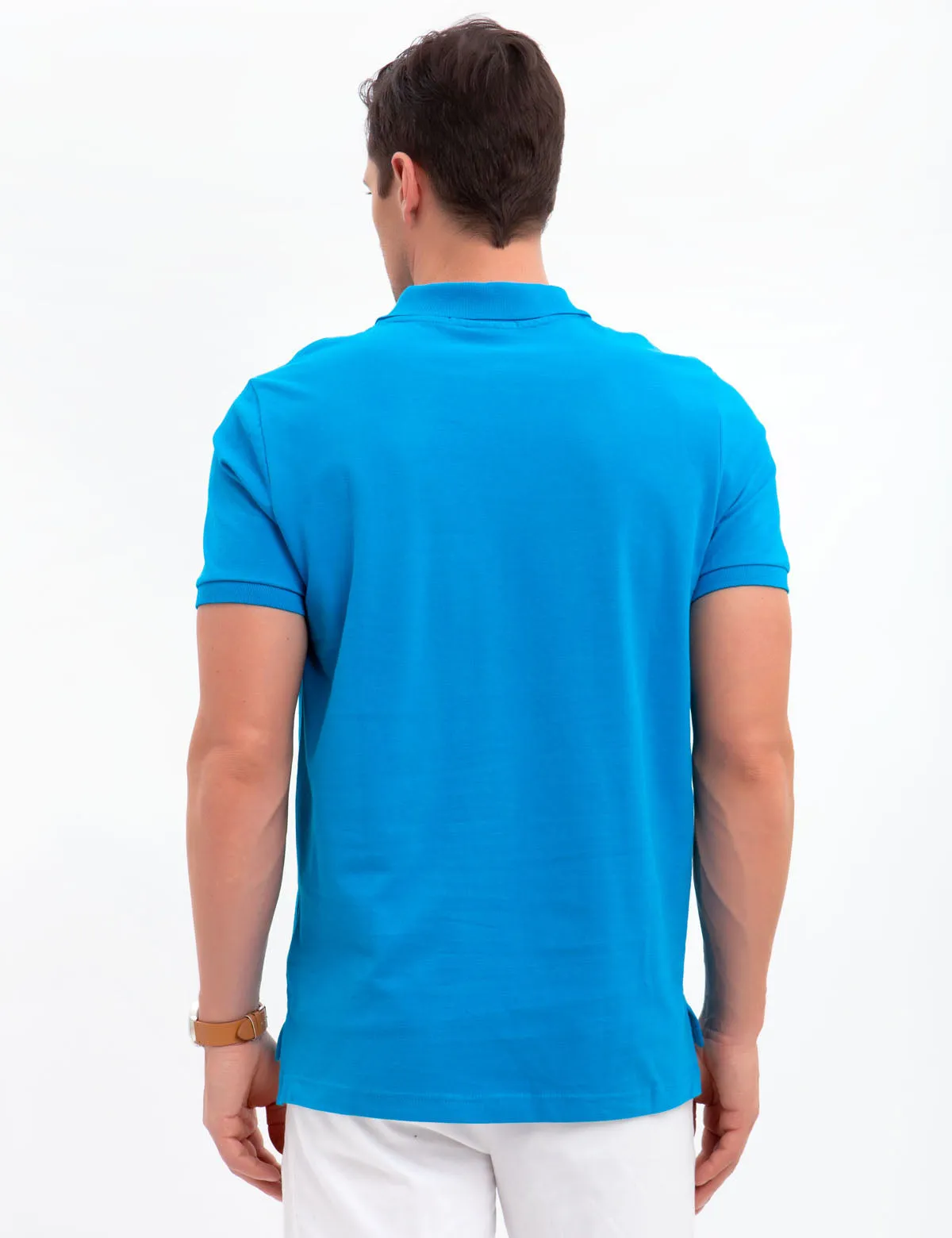 SOLID PIQUE SMALL LOGO POLO SHIRT sold by U.S. Polo Assn. product image thumbnail 4