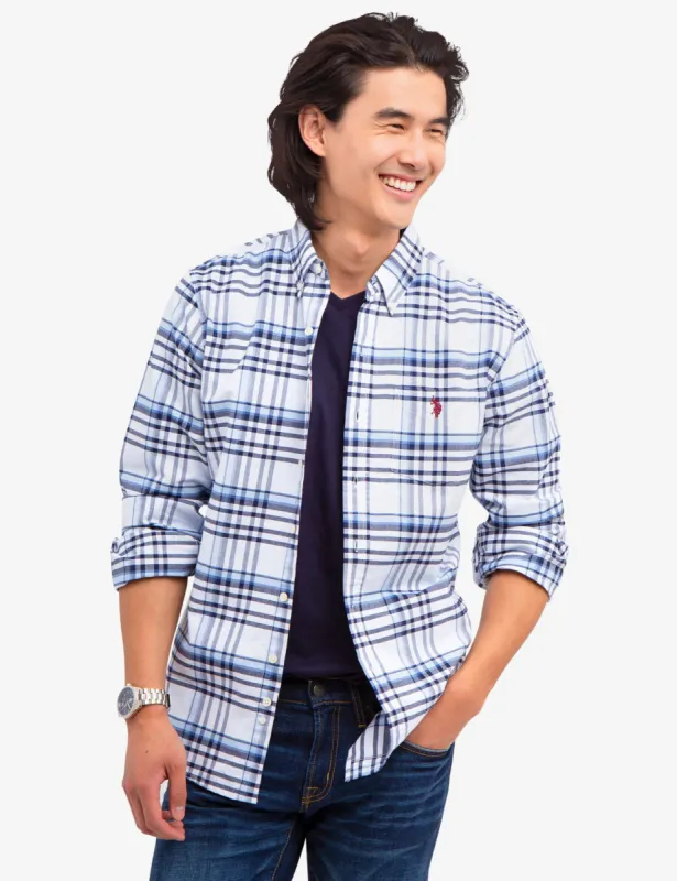 LARGE PLAID OXFORD SHIRT sold by U.S. Polo Assn.