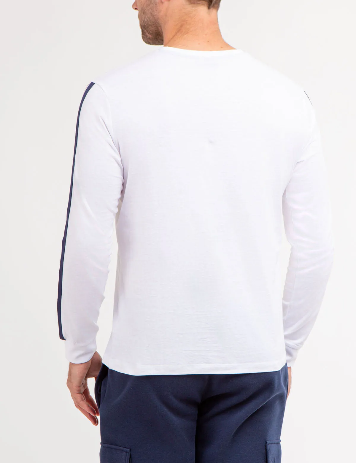 SIGNATURE STRIPE GRAPHIC LONG SLEEVE T-SHIRT sold by U.S. Polo Assn. product image thumbnail 5