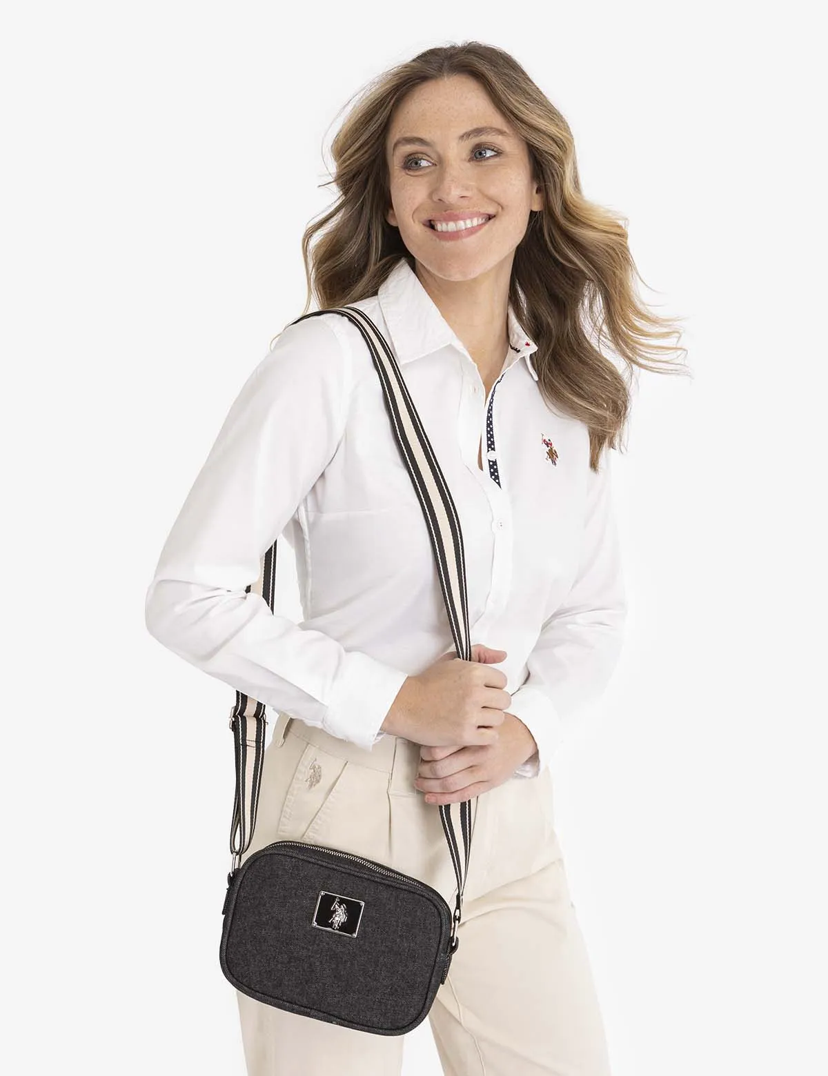 DENIM CROSSBODY BAG sold by U.S. Polo Assn. product image thumbnail 2