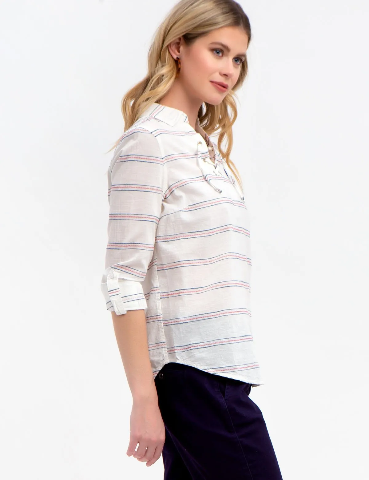 LACE-UP TOP sold by U.S. Polo Assn. product image thumbnail 3