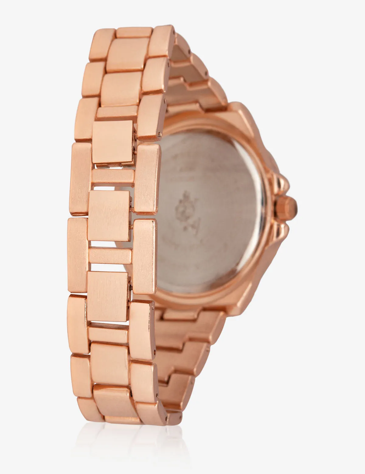 USPA WOMEN'S ROSE GOLD & RHINESTONE STUDDED WATCH sold by U.S. Polo Assn. product image thumbnail 2