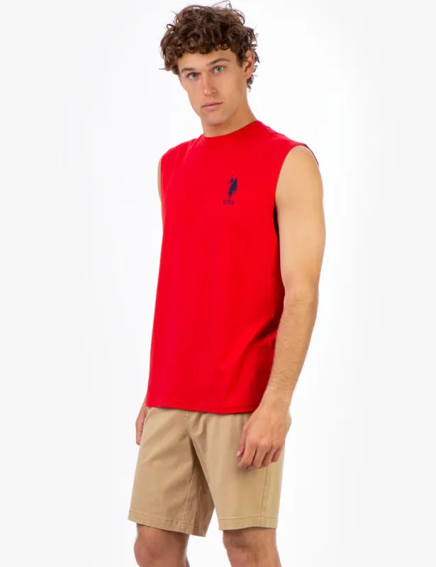 BIG LOGO MUSCLE TANK sold by U.S. Polo Assn.