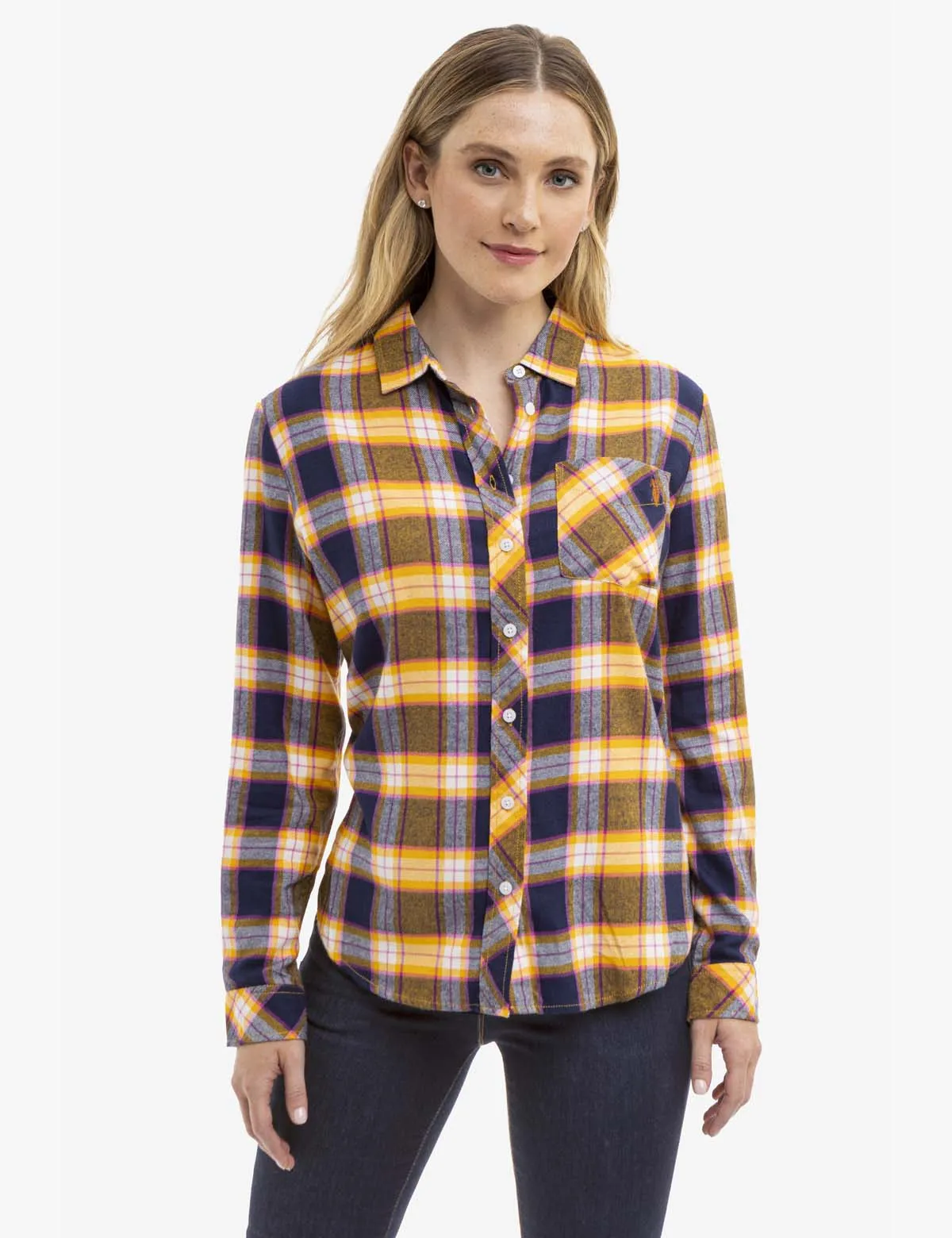 FLANNEL PLAID LONG SLEEVE SHIRT sold by U.S. Polo Assn.