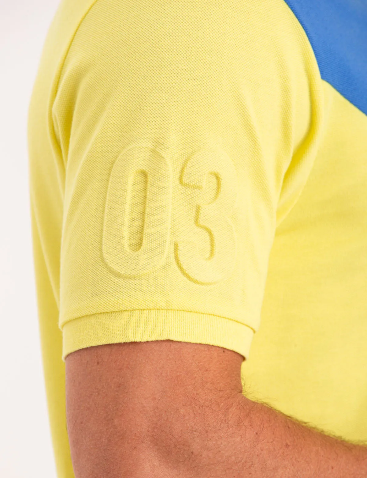 EMBOSSED LOGO DIAGONAL STRIPE POLO SHIRT sold by U.S. Polo Assn. product image thumbnail 4