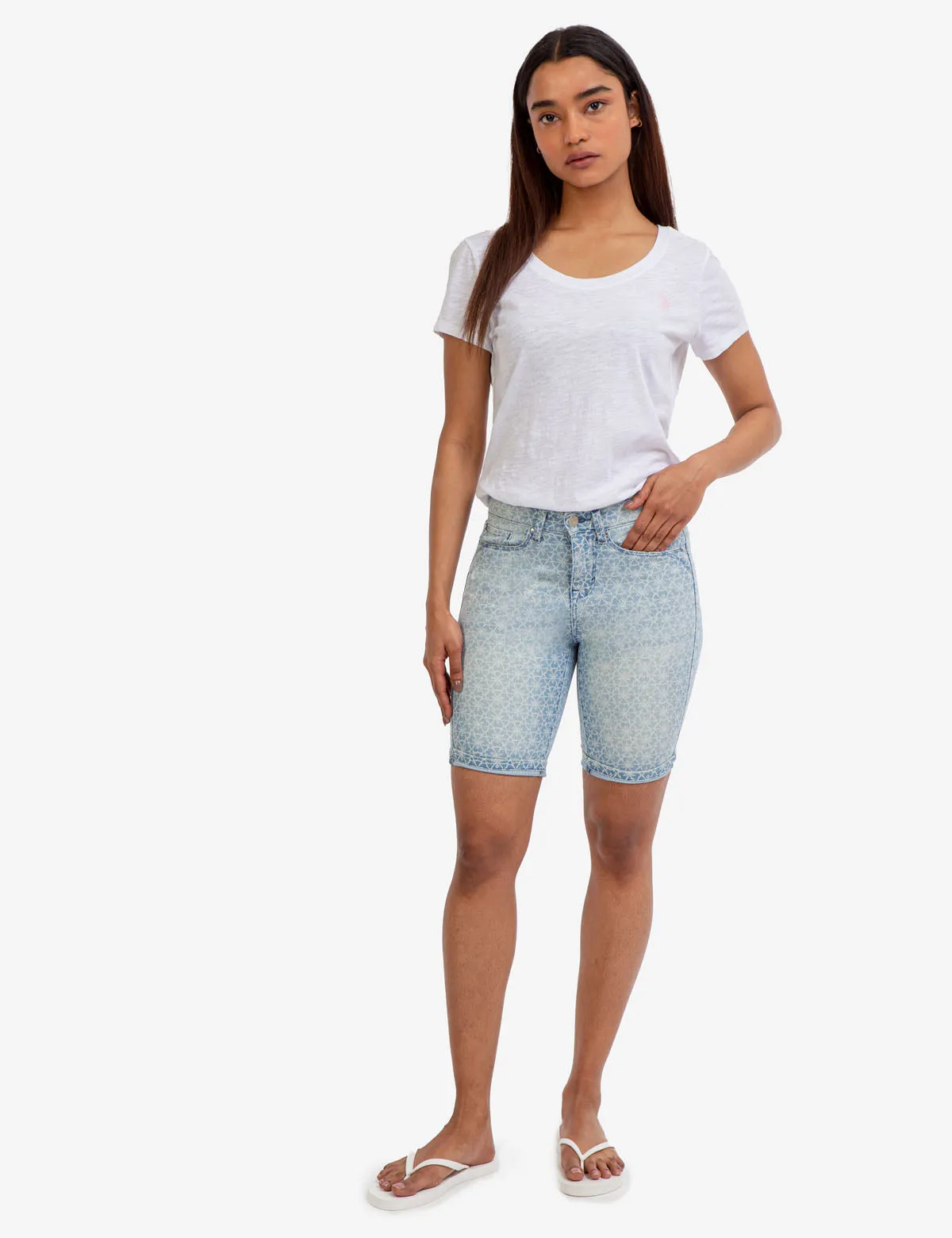 STRETCH DENIM SHORTS sold by U.S. Polo Assn.