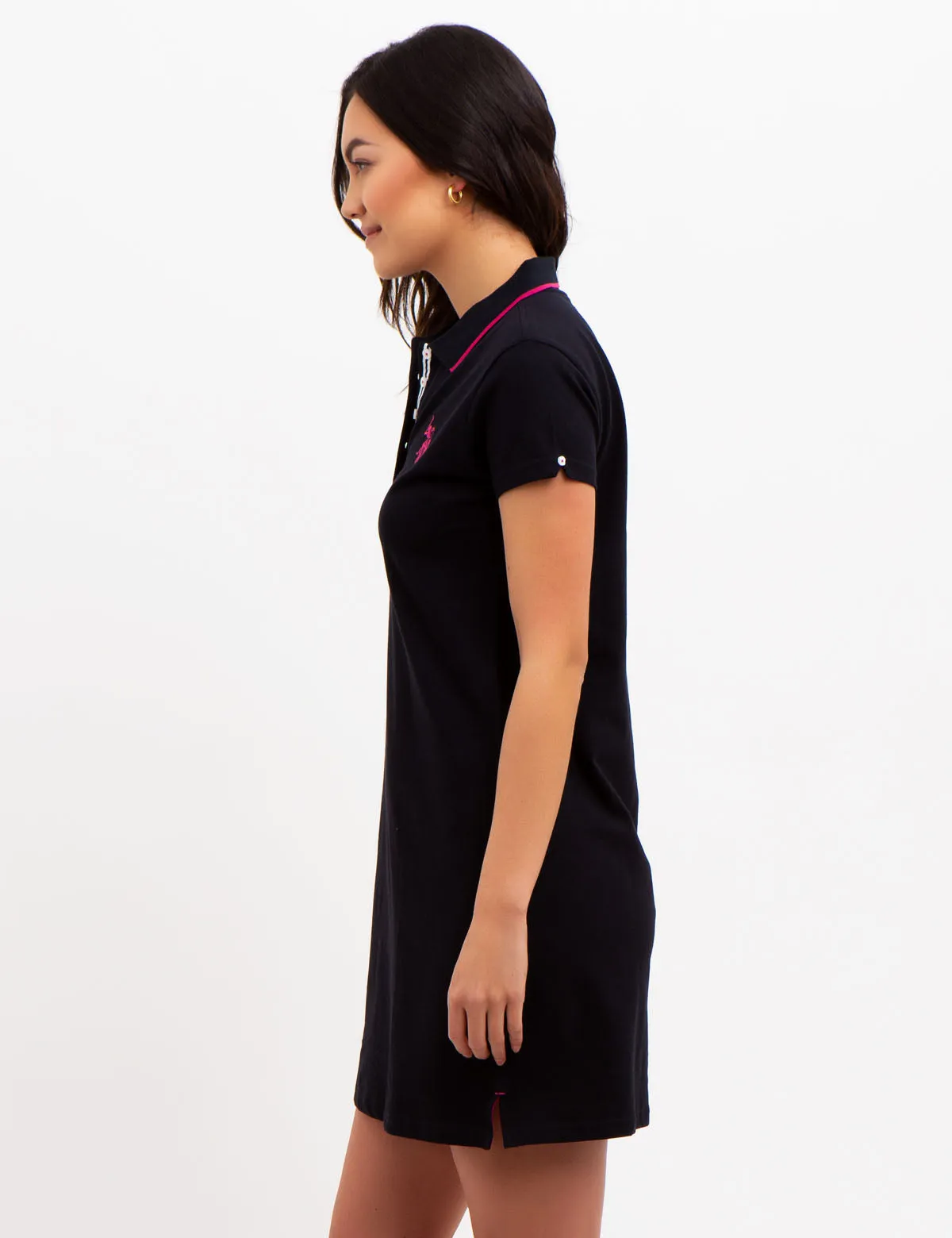 TIPPED POLO DRESS sold by U.S. Polo Assn. product image thumbnail 4