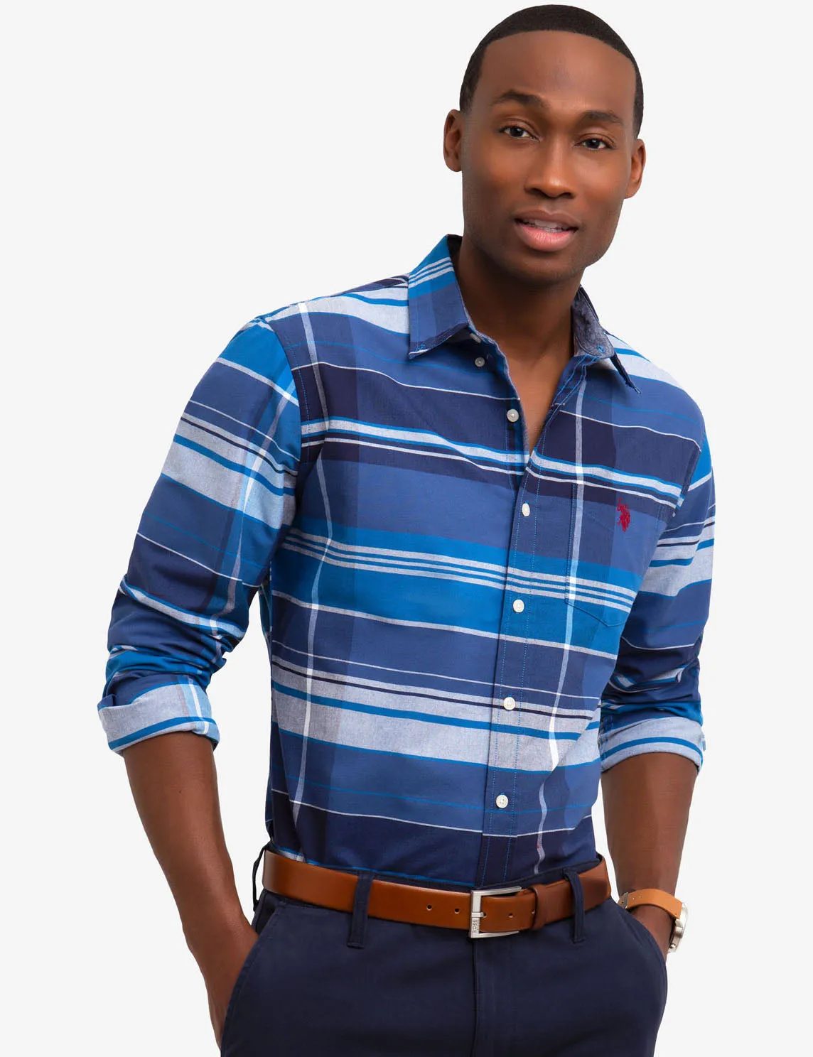 PLAID OXFORD SHIRT sold by U.S. Polo Assn. product image thumbnail 4