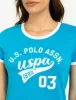VARSITY PRINT RINGER T-SHIRT sold by U.S. Polo Assn.