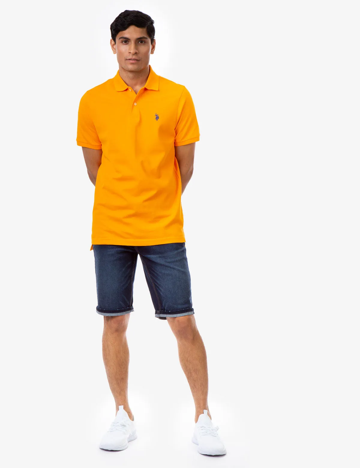 PIQUE SMALL LOGO POLO SHIRT sold by U.S. Polo Assn. product image thumbnail 2