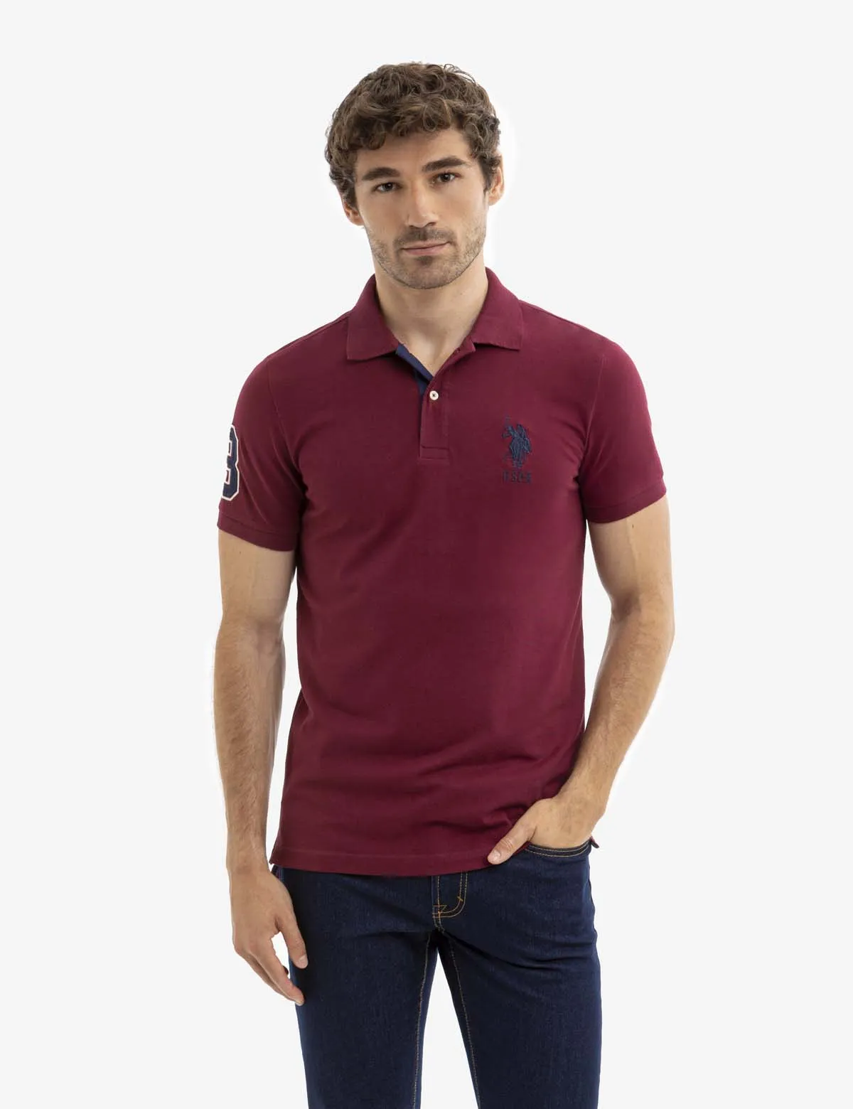 SLIM FIT STRETCH POLO SHIRT sold by U.S. Polo Assn.