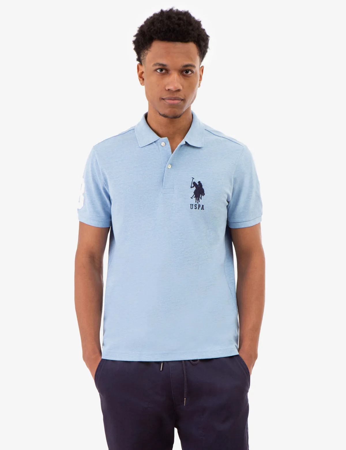 SOLID BIG LOGO POLO SHIRT sold by U.S. Polo Assn.