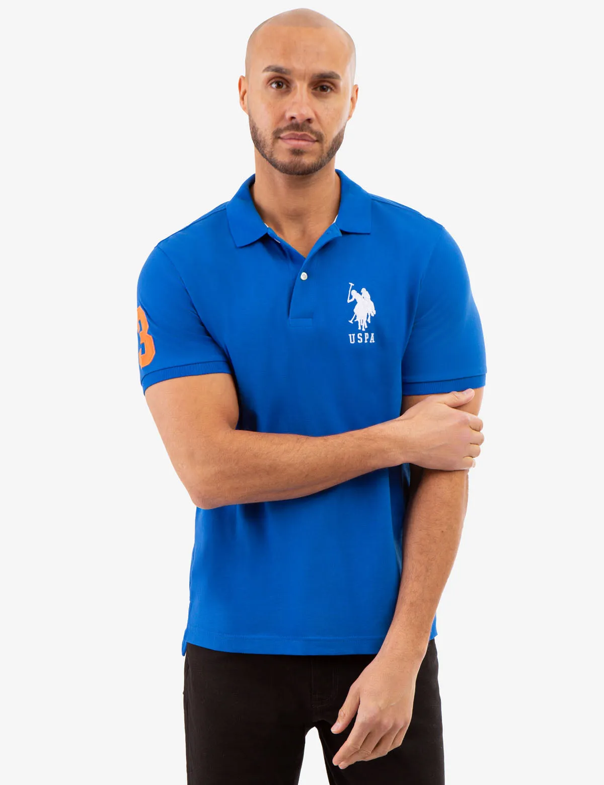 SOLID BIG LOGO POLO SHIRT sold by U.S. Polo Assn. product image thumbnail 5