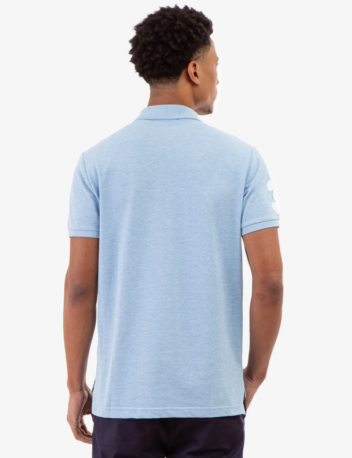 SOLID BIG LOGO POLO SHIRT sold by U.S. Polo Assn. product image thumbnail 4