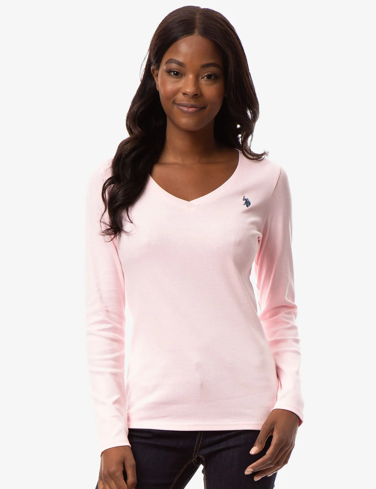 LONG SLEEVE V-NECK T-SHIRT sold by U.S. Polo Assn.