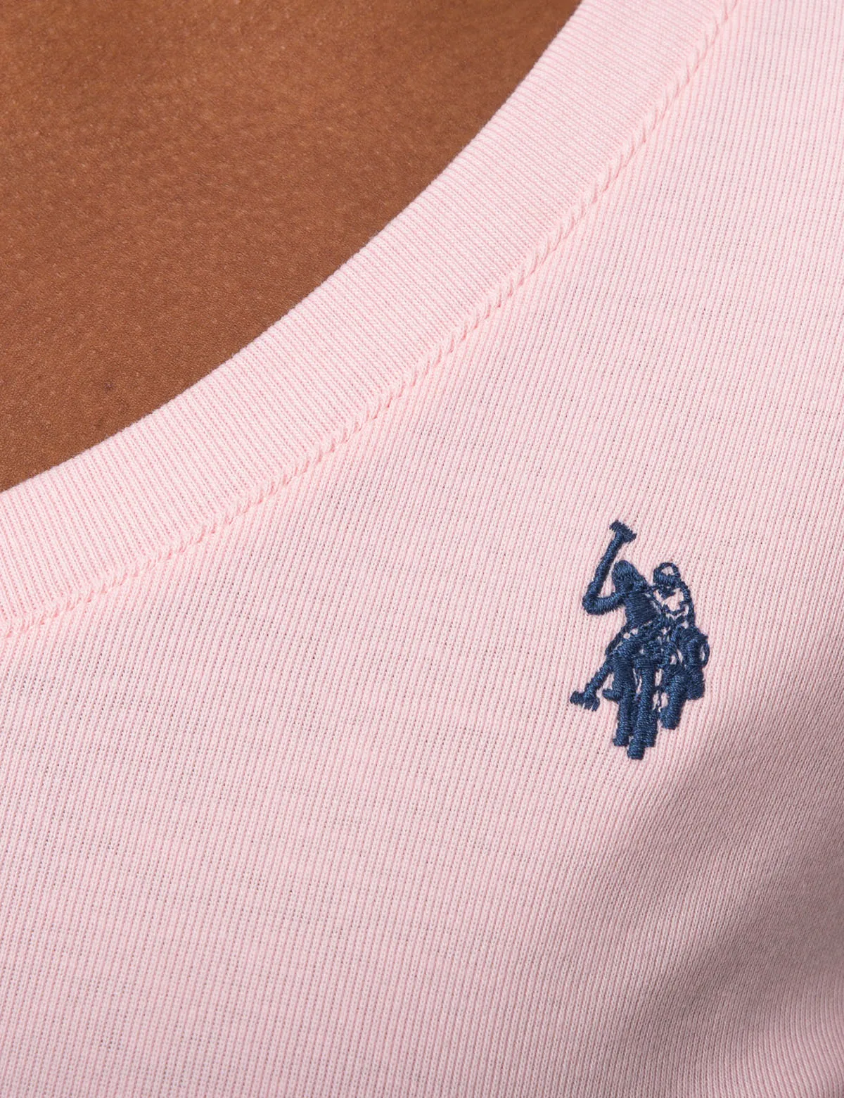 LONG SLEEVE V-NECK T-SHIRT sold by U.S. Polo Assn. product image thumbnail 4