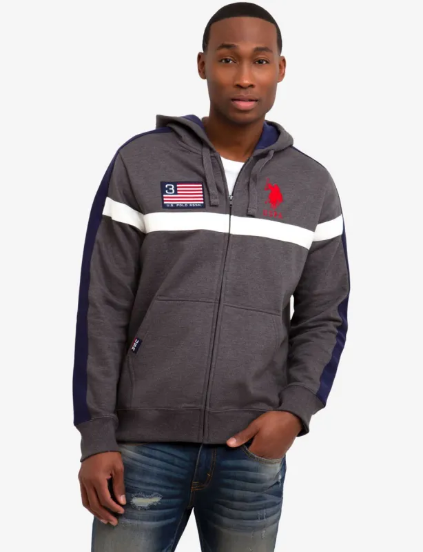 FLAG CHEST STRIPE SWEATSHIRT sold by U.S. Polo Assn.