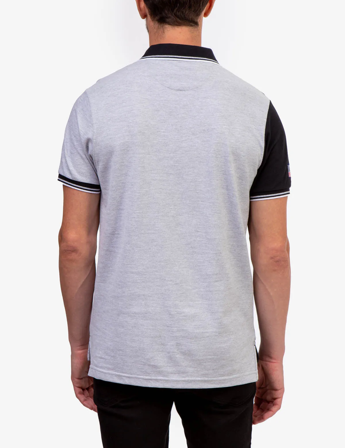 DIAGONAL COLORBLOCK PIQUE POLO SHIRT sold by U.S. Polo Assn. product image thumbnail 4