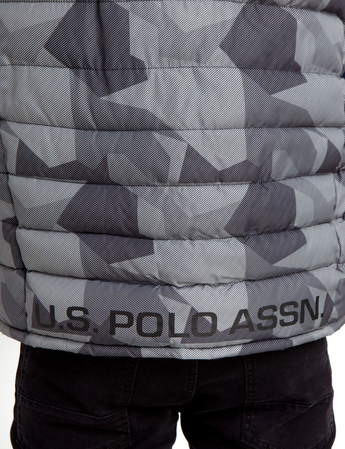 GEOMETRIC CAMO PUFFER VEST sold by U.S. Polo Assn. product image thumbnail 5