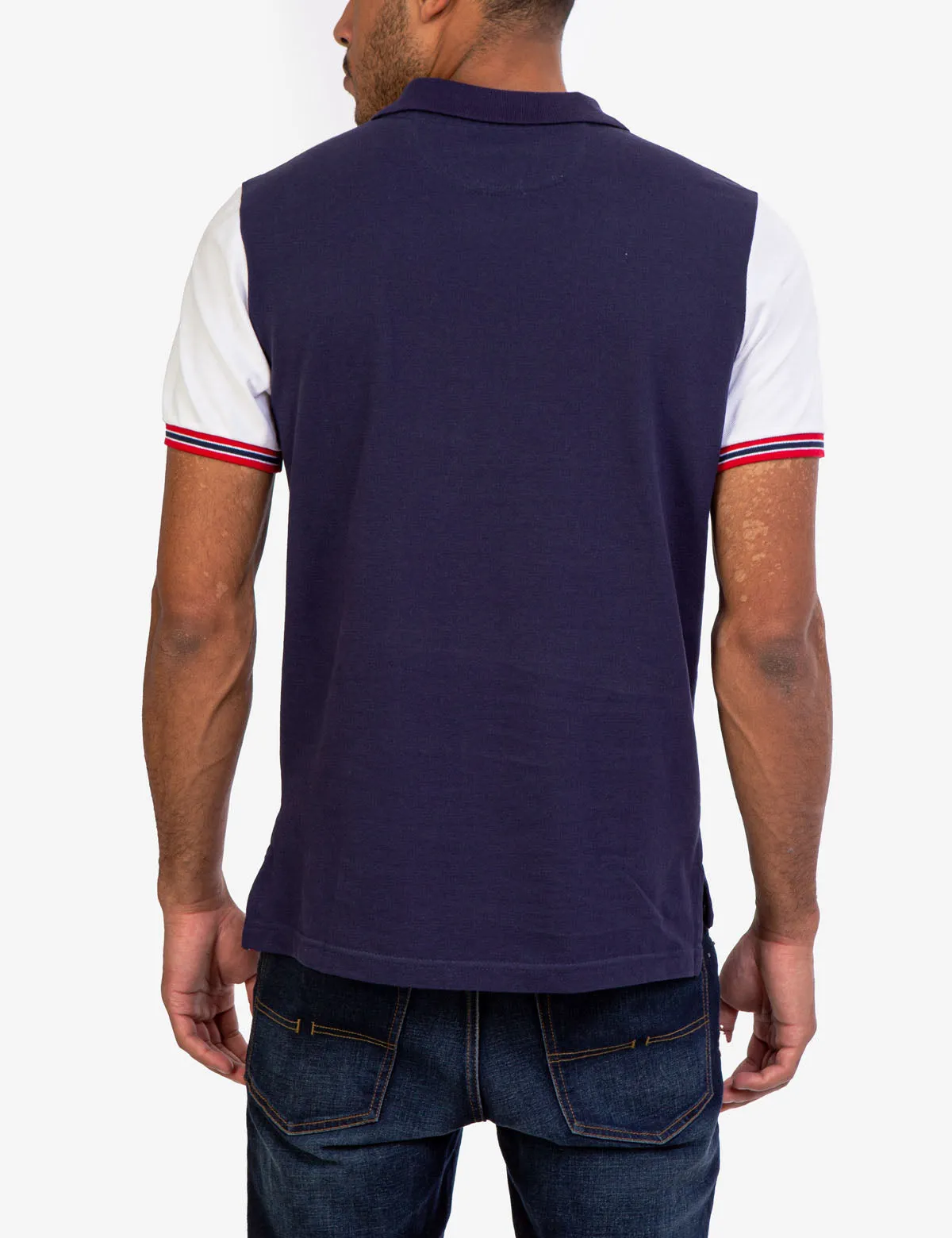 DIAGONAL COLORBLOCK POLO SHIRT sold by U.S. Polo Assn. product image thumbnail 4