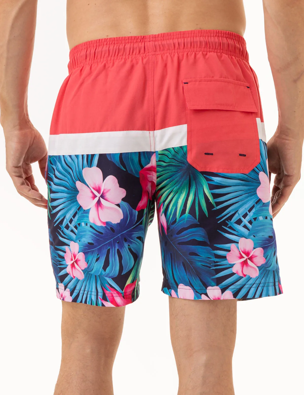 7 TROPICAL COLORBLOCK SWIM TRUNKS sold by U.S. Polo Assn. product image thumbnail 4