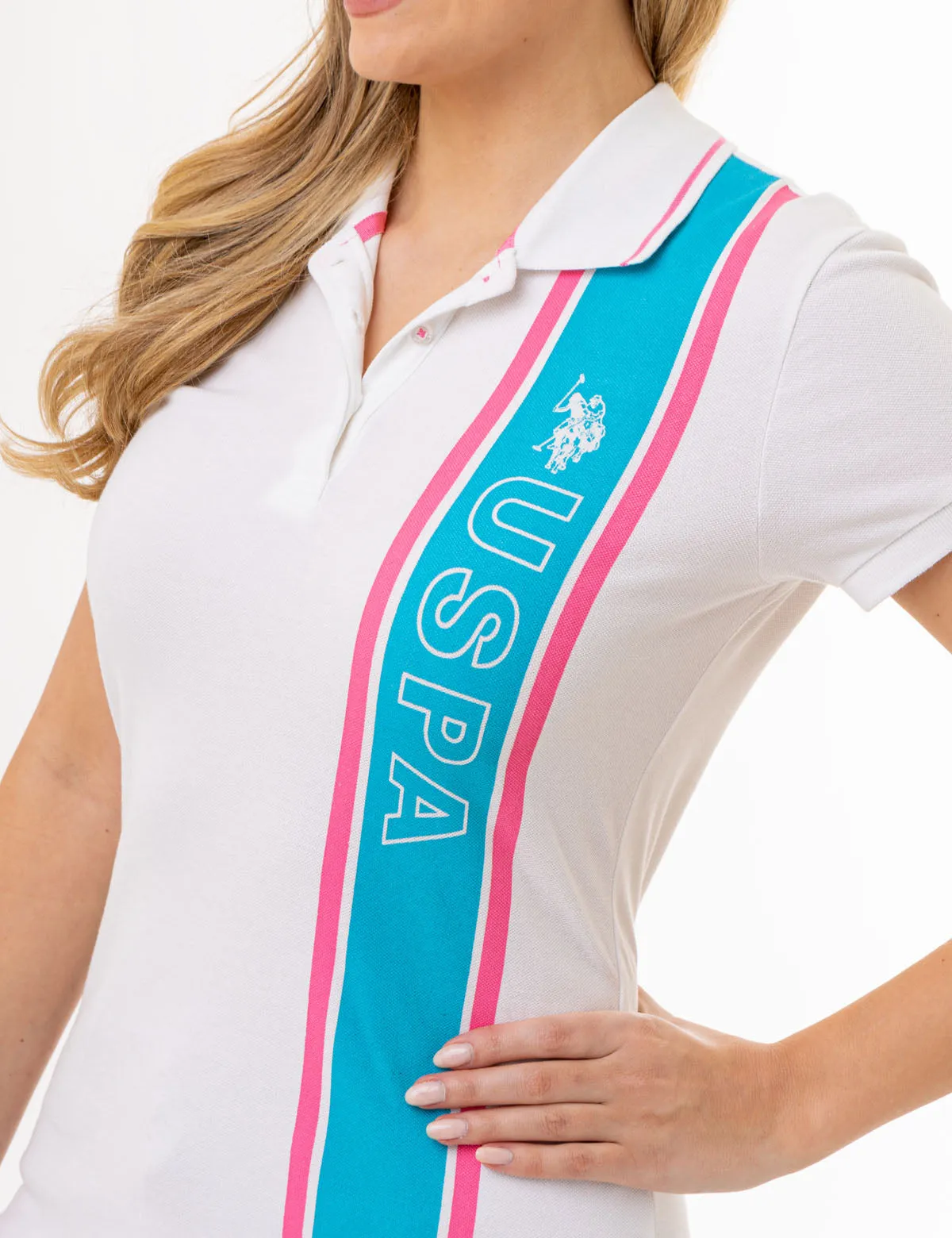 USPA GRPAHIC STRIPE POLO SHIRT sold by U.S. Polo Assn. product image thumbnail 2