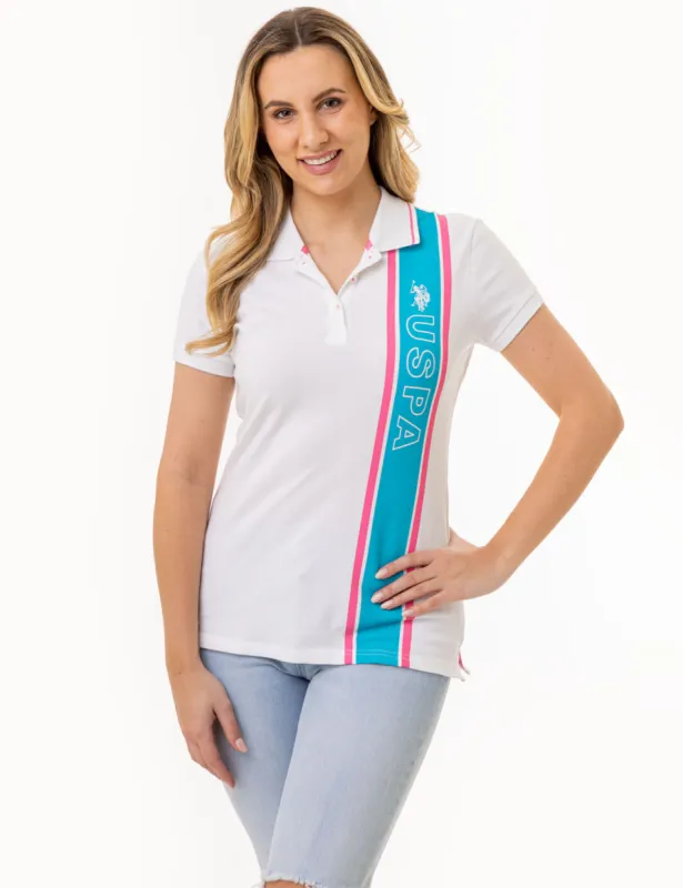 USPA GRPAHIC STRIPE POLO SHIRT sold by U.S. Polo Assn.