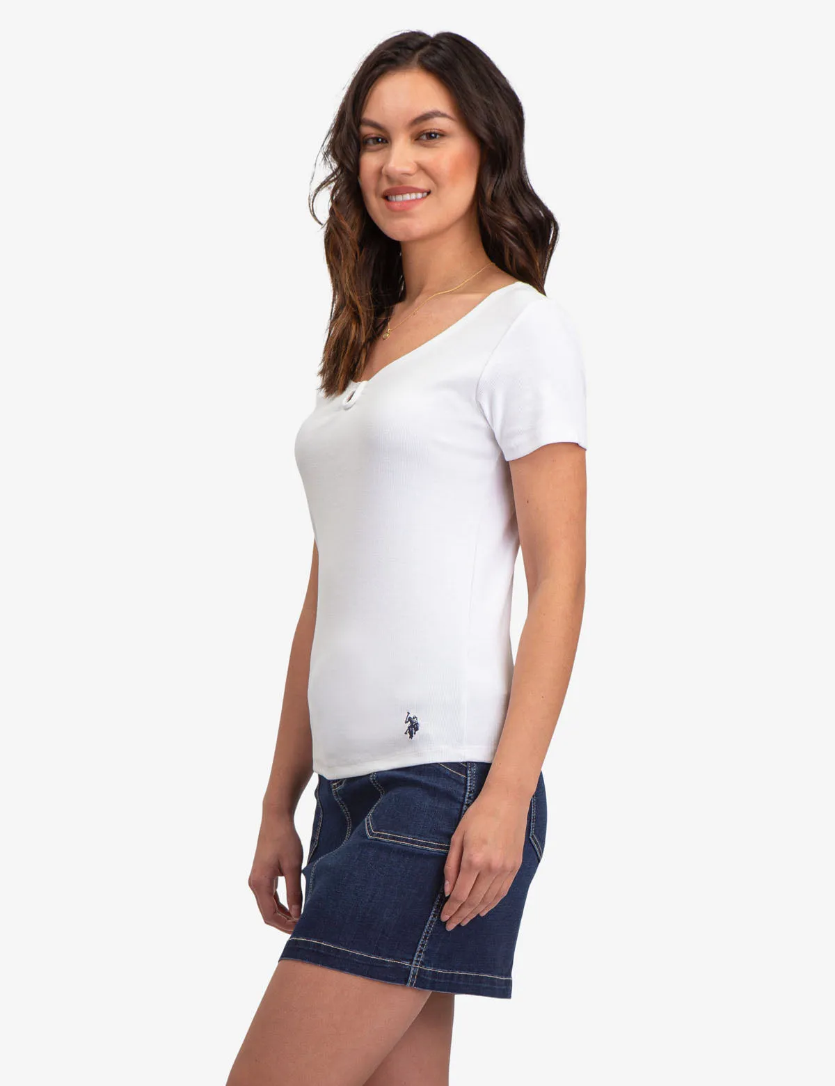 KEYHOLE RIB TOP sold by U.S. Polo Assn. product image thumbnail 5