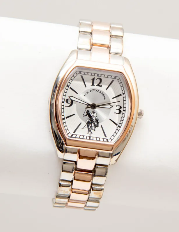 LADIES ROSE GOLDTONE BRACELET WATCH sold by U.S. Polo Assn.