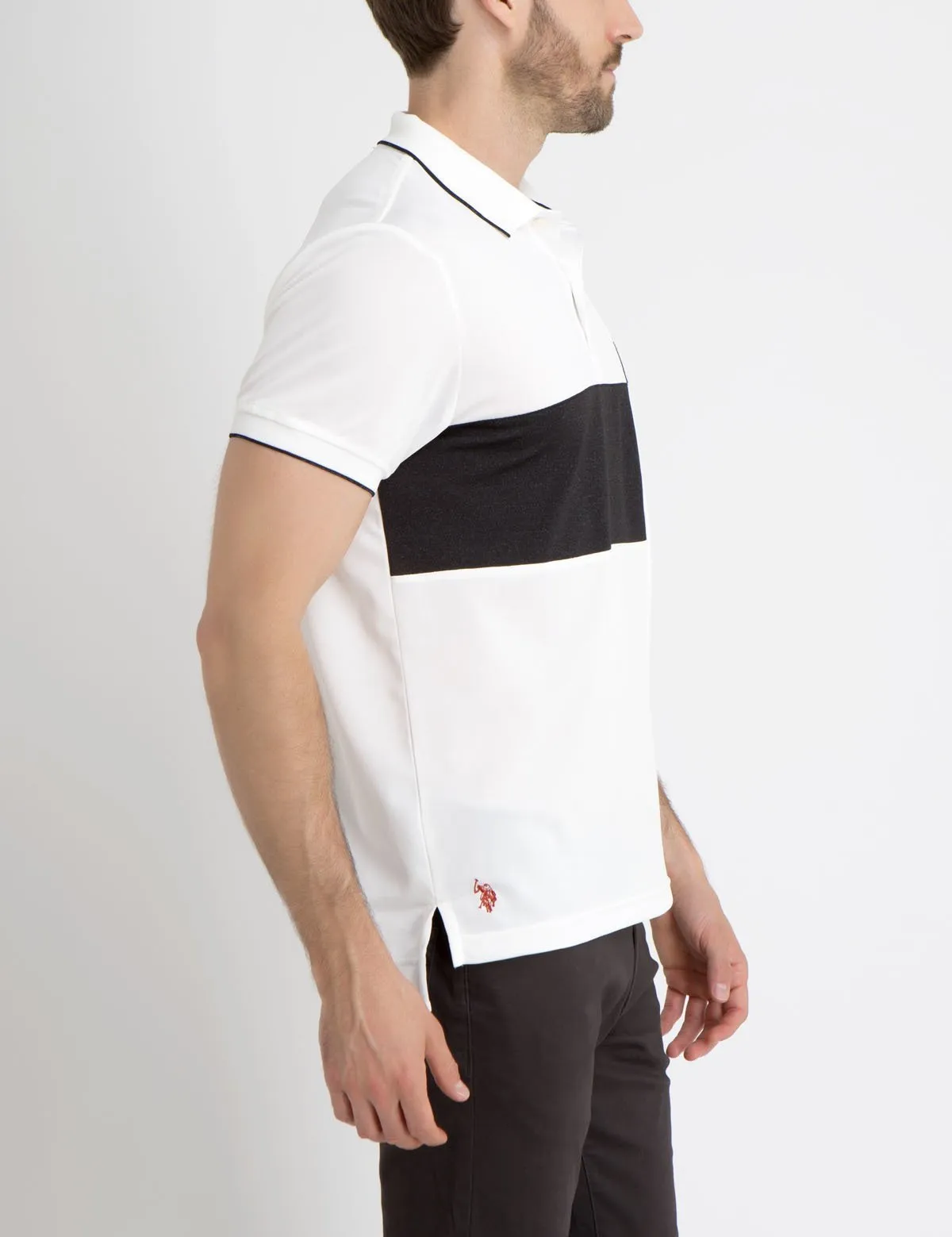 PATCHED COLORBLOCK POLO SHIRT sold by U.S. Polo Assn. product image thumbnail 4