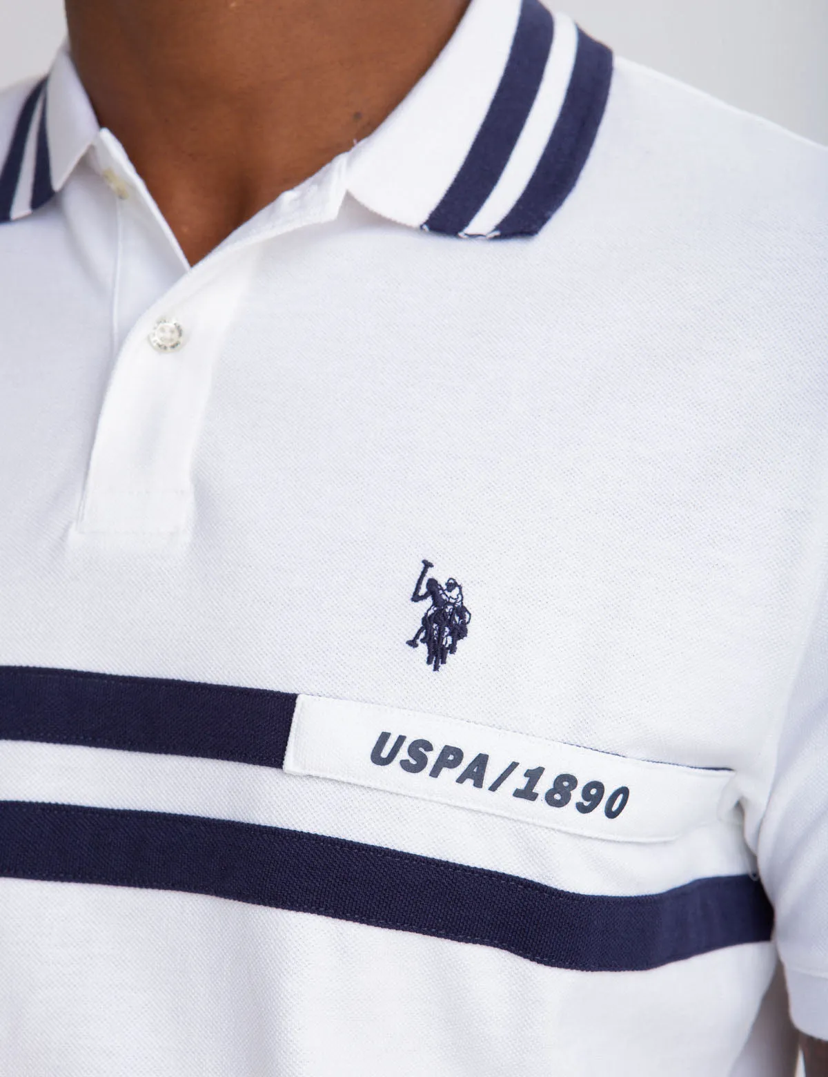 RUBBER DETAIL POLO SHIRT sold by U.S. Polo Assn. product image thumbnail 2