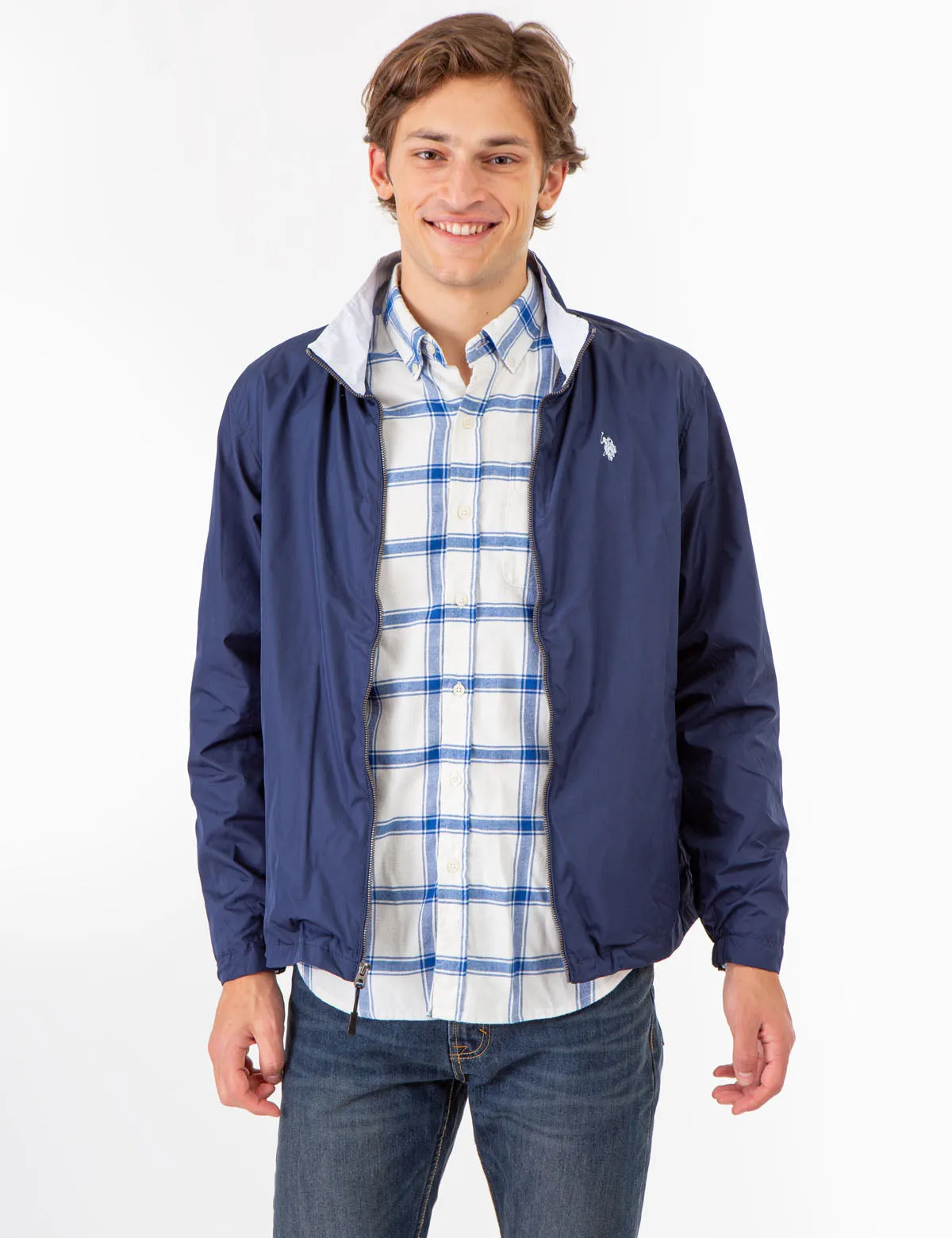 COLLARED WINDBREAKER sold by U.S. Polo Assn. product image thumbnail 3