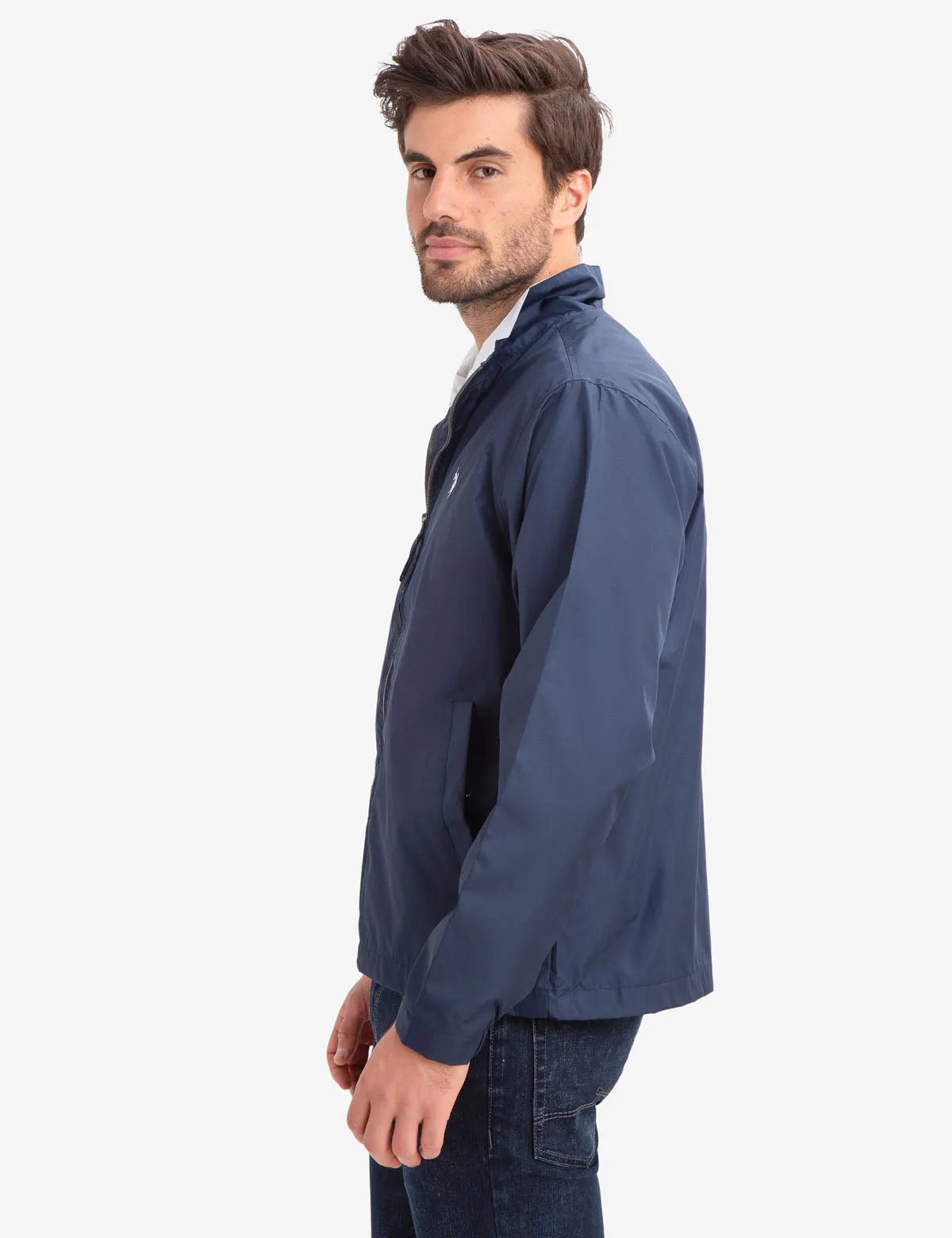 COLLARED WINDBREAKER sold by U.S. Polo Assn. product image thumbnail 4
