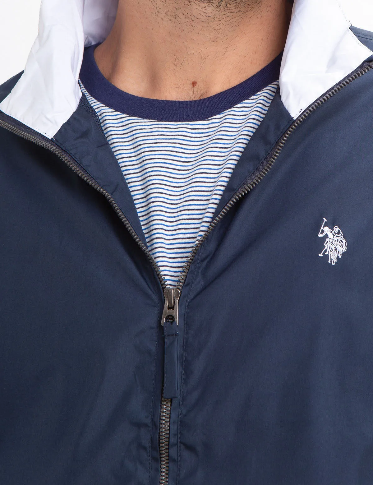 COLLARED WINDBREAKER sold by U.S. Polo Assn. product image thumbnail 5