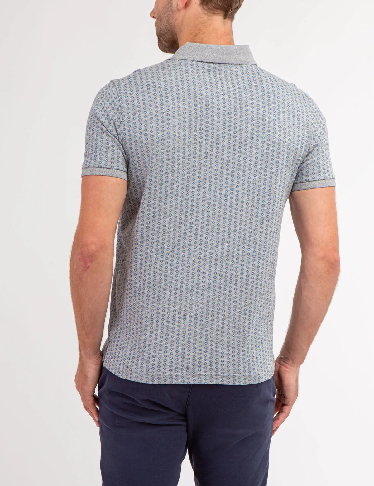 ALLOVER PRINTED JERSEY POLO SHIRT sold by U.S. Polo Assn. product image thumbnail 3