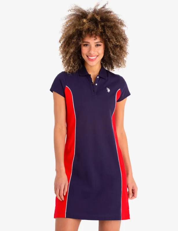 PRINCESS PANEL POLO DRESS sold by U.S. Polo Assn.