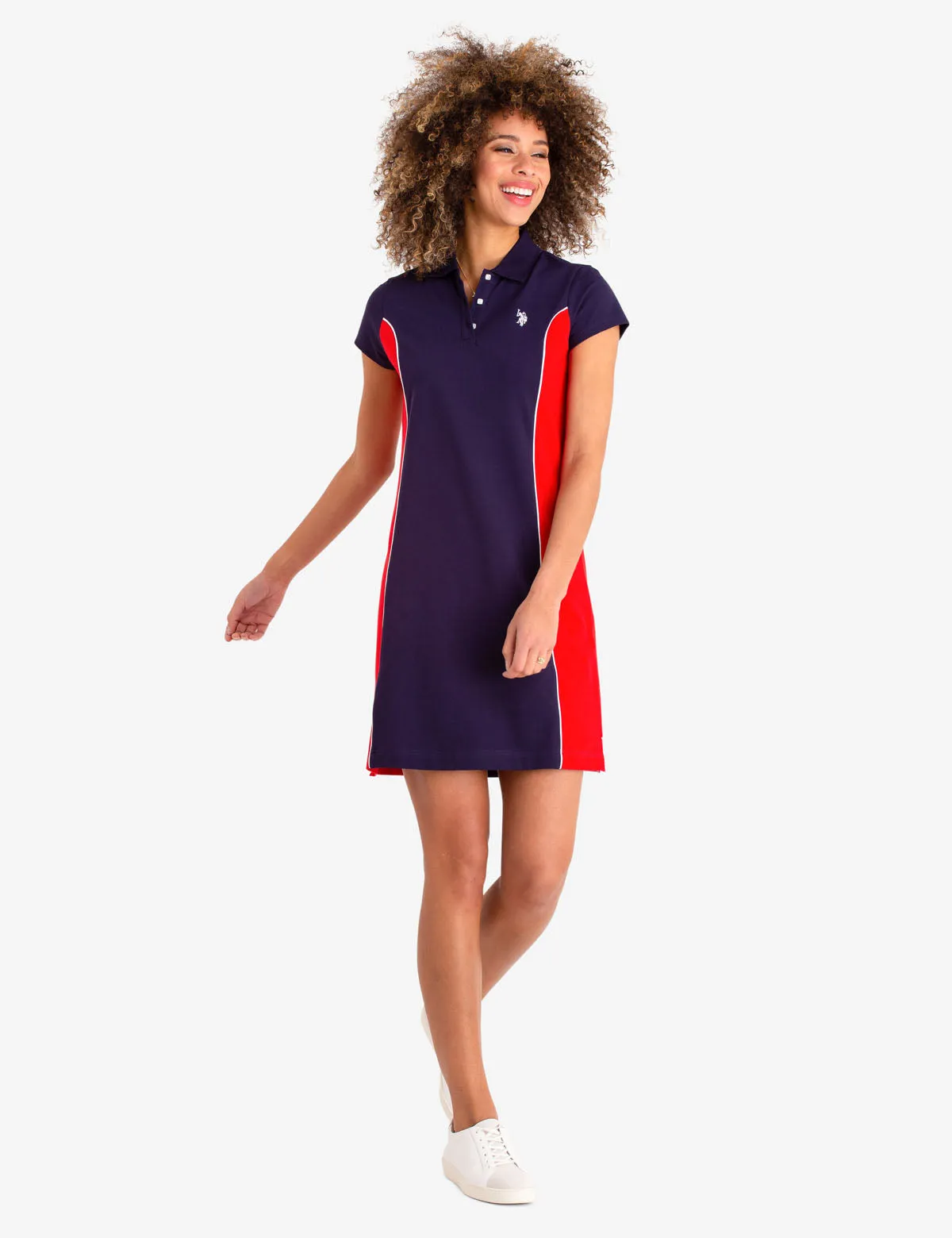PRINCESS PANEL POLO DRESS sold by U.S. Polo Assn. product image thumbnail 2