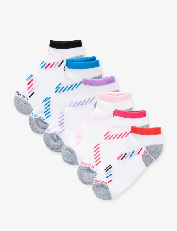 LADIES 6PK LOWCUT PERFORMANCE SOCKS sold by U.S. Polo Assn.
