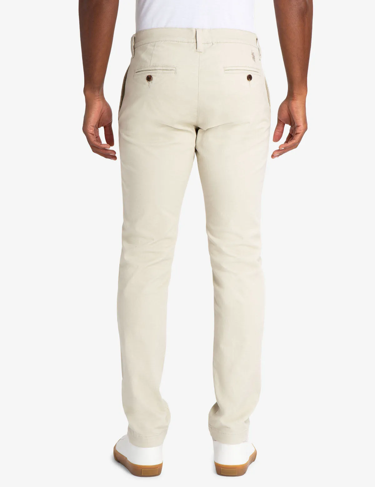 BLACK MALLET SKINNY STRETCH TWILL CHINOS sold by U.S. Polo Assn. product image thumbnail 3