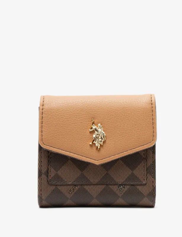 DIAMOND SMALL FLAP WALLET sold by U.S. Polo Assn.