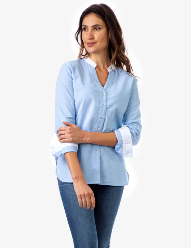 MANDARIN COLLAR SHIRT sold by U.S. Polo Assn.