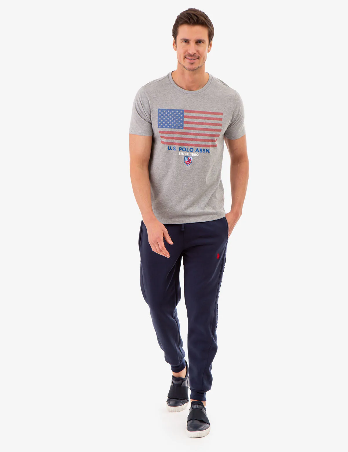 U.S. POLO ASSN. FLAG GRAPHIC T-SHIRT sold by U.S. Polo Assn. product image thumbnail 2