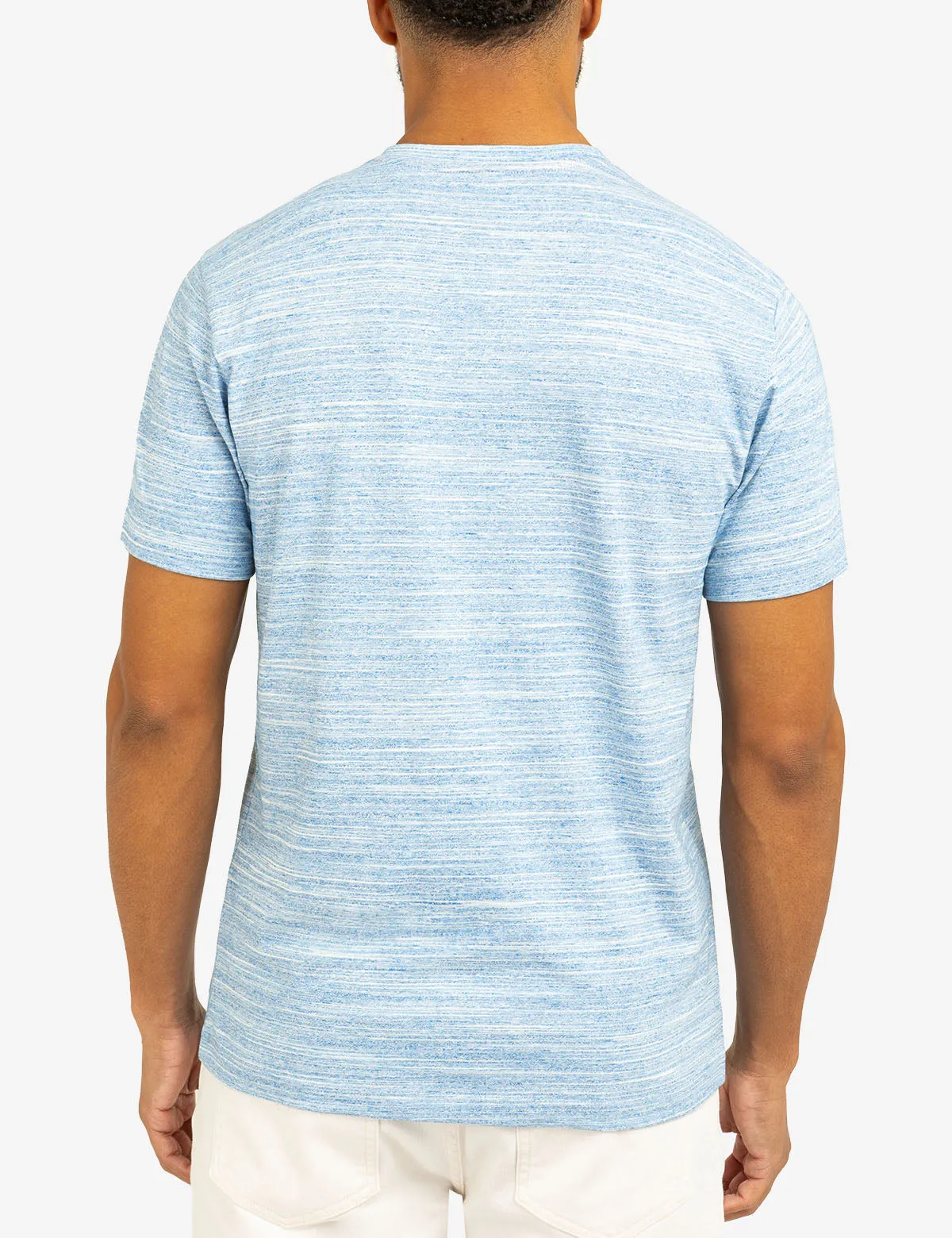 SPACE DYE JERSEY V-NECK T-SHIRT sold by U.S. Polo Assn. product image thumbnail 4