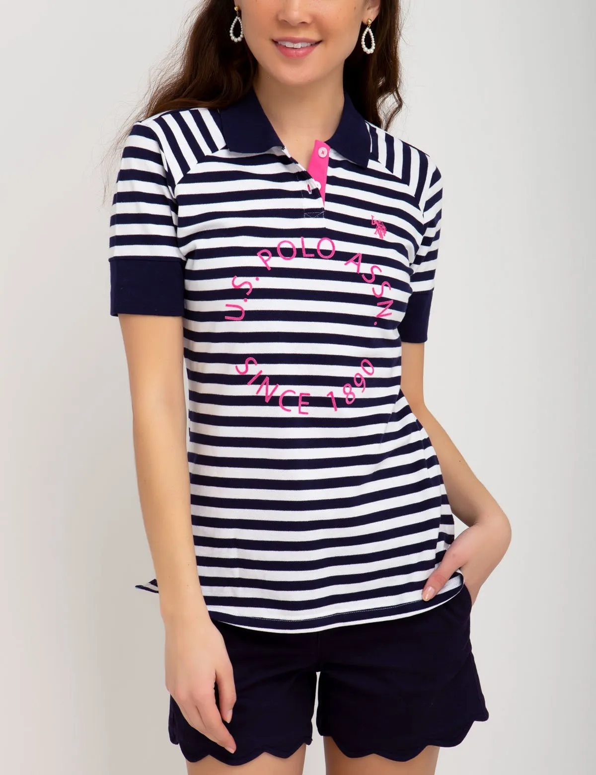 STRIPED POLO SHIRT sold by U.S. Polo Assn.