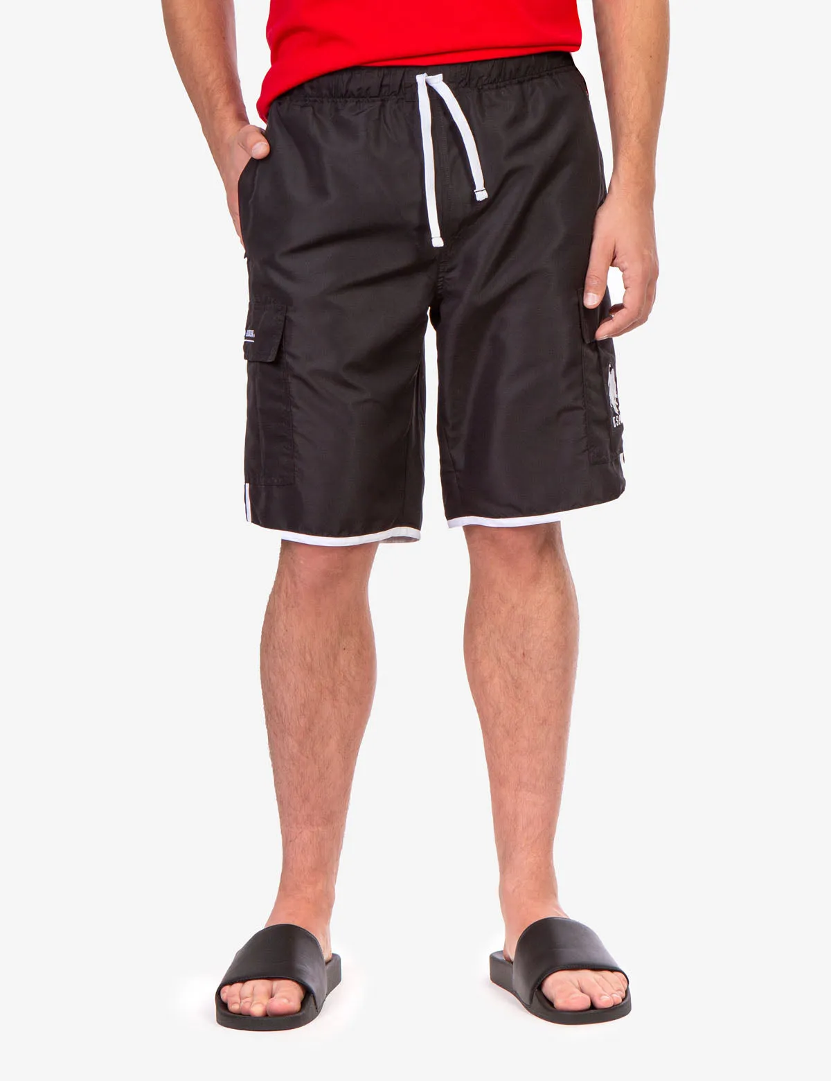 SIDE STRIPE CARGO SWIM TRUNKS sold by U.S. Polo Assn. product image thumbnail 2