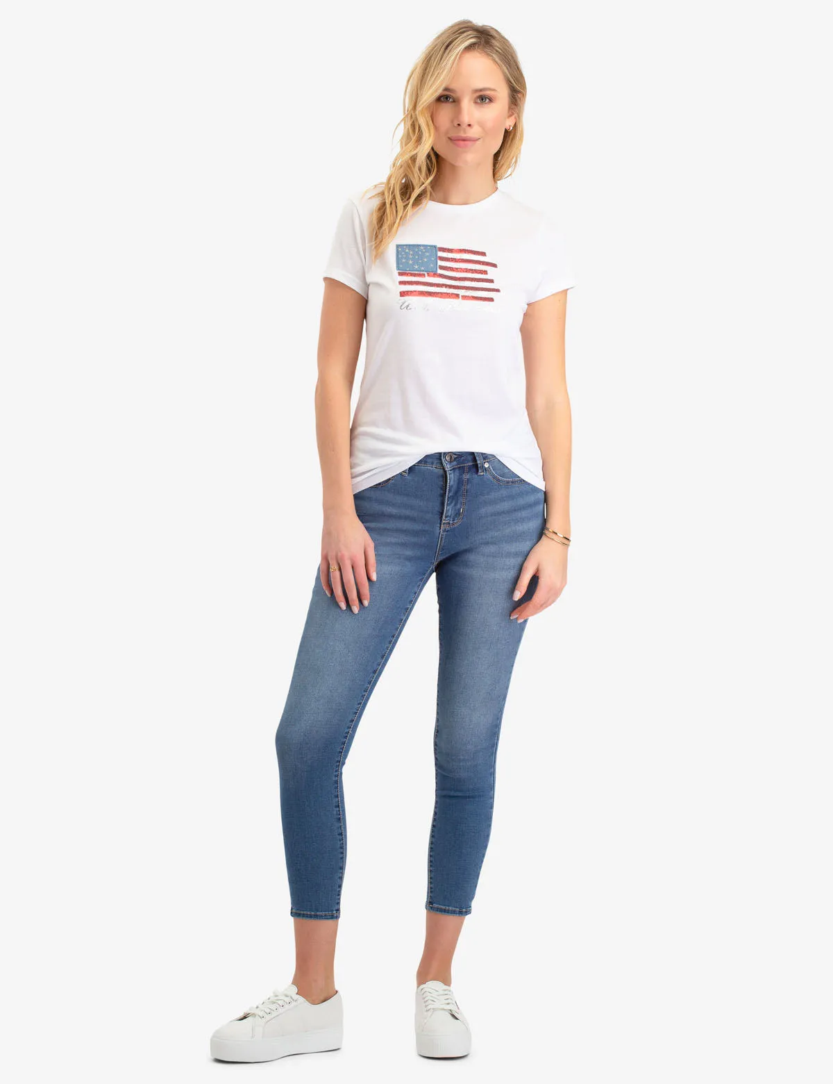 FOIL FLAG GRAPHIC T-SHIRT sold by U.S. Polo Assn. product image thumbnail 2