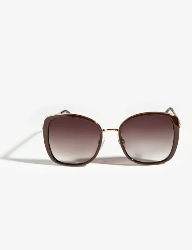 LADIES OVER-SIZED GEOMETRIC SUNGLASSES sold by U.S. Polo Assn.